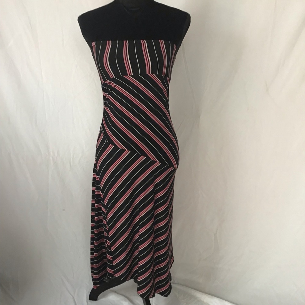 A-List by Wrapper Striped Dress